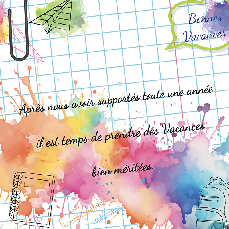 Carte personnalisable Caméléon® - Thème "Événements et Fêtes" I-122