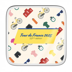 Boîte carrée métallique Caméléon® I-14-B - Packaging luxe chocolatiers