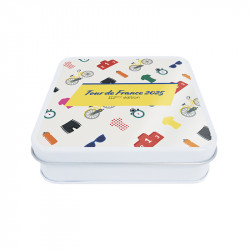 Boîte carrée métallique Caméléon® I-14-B - Packaging luxe chocolatiers