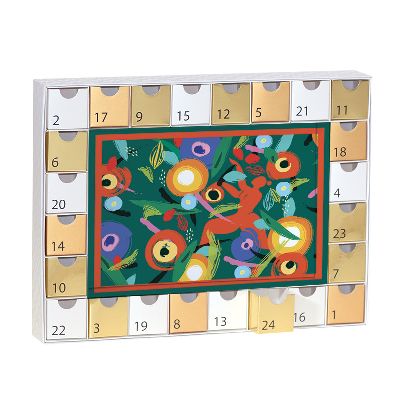 Calendrier de l'Avent Cadre Caméléon® B-28 "Boutiques et Chocolat" Calendrier de l'Avent Cadre Caméléon® B-28 "Boutiques et Chocolat"