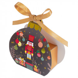 Boîte ballotin boule de Noël collection Noël 2025 Casse-Noisette