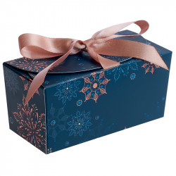 Ballotin ruban Joyau Royal - Packaging de luxe pour vos chocolats