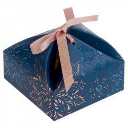 Boîte Victorine Joyau Royal - Packaging de luxe pour vos chocolats