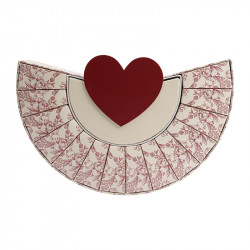 Balançoire "Chambord" Photo numéro 2 : Coffret Balançoire Chambord : 14 cases façon calendrier de l’amour. Un emballage unique et élégant pour séduire vos clients avant la Saint-Valentin.