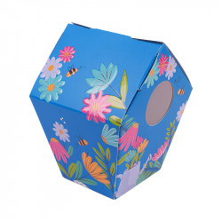 Cabane "Alphonse & Ernestine", packaging chocolat de Pâques ludique