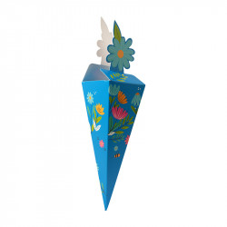 Pochette surprise pour Pâques - Cornet "Alphonse et Ernestine"