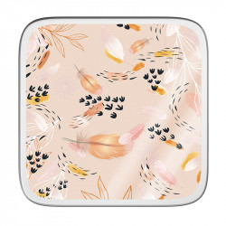 Boîte carrée métallique Caméléon® C-26 - Packaging luxe chocolatiers