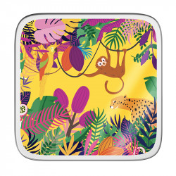 Boîte carrée métallique Caméléon® D-20 - Packaging luxe chocolatiers