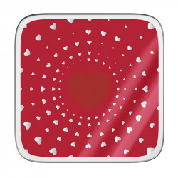 Boîte carrée métallique Caméléon® I-124 - Packaging luxe chocolatiers