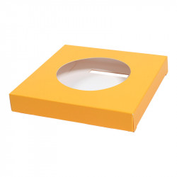 Panier Ovo "Symphonie" Photo numéro 2 : Le Panier Ovo "Symphonie" est idéal pour présenter vos moulages de Pâques. Emballage pratique au design doux, lumineux et subtile pour séduire petits et grands.