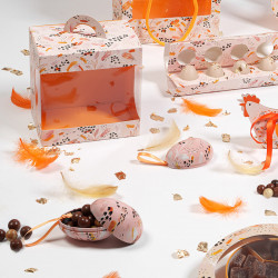 Petits Œufs Métalliques "Symphonie" Photo numéro 5 : Les revoilà habillés aux couleurs de collection "Symphonie", nos petits œufs métalliques ! Ils s'apprêtent ainsi à sauter dans tous les paniers de Pâques.