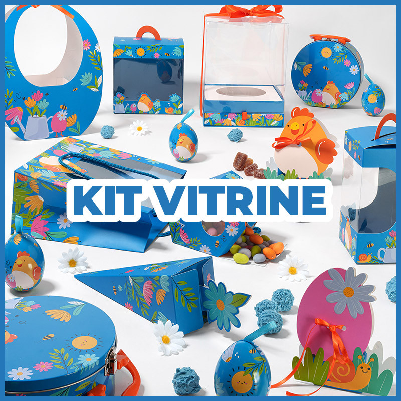 "Alphonse et Ernestine" - Kit Vitrine : En achetant ce Kit, vous retrouvez tous les produits de la collection Alphonse et Ernestine à un prix avantageux et en petites quantités.