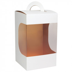 Panoramique Œuf Blanc/Or - Packagings pour chocolats de Pâques