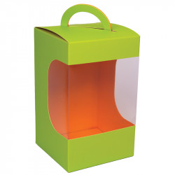 Panoramique Œuf Vert/Orange - Packagings pour chocolats de Pâques