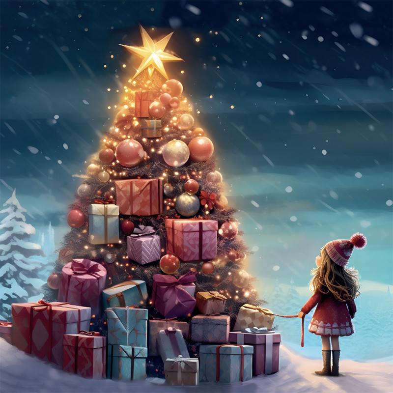 Visuel Caméléon® G-57 : Le visuel Caméléon® G-57 met en scène Noël avec des boîtes pour les chocolatiers et des cartes thématiques à insérer pour des packagings de fête uniques.