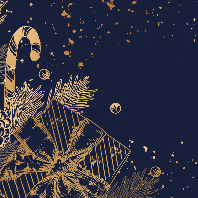 Visuel Caméléon® G-59 : Le visuel Caméléon® G-59 met en scène Noël avec des boîtes thématiques à assortir, cartes à insérer, couvercles à imprimer, pour des packagings de fête uniques.