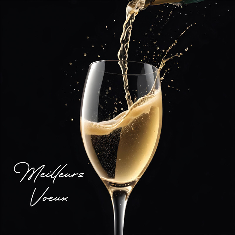 Visuel Caméléon® G-64 : Le visuel Caméléon® G-64 met en scène le réveillon avec des boîtes thématiques à personnaliser sur-mesure en quelques secondes pour des packagings de fête uniques.