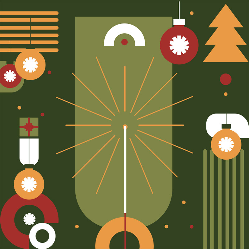 Visuel Caméléon® G-72 : Le visuel Caméléon® G-72 met en scène Noël avec des packagings à personnaliser en quelques secondes par vos clients pour des chocolats de fête uniques.