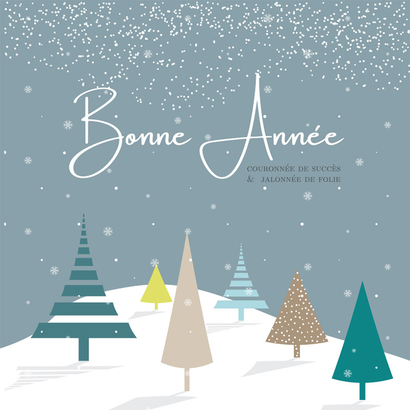 Visuel Caméléon® I-108 : Vœux, bonne année et résolutions, remerciements, les boîtes Caméléon « Évènements et Fêtes » I-108 pour vos clients, toujours une occasion de goûter vos chocolats.