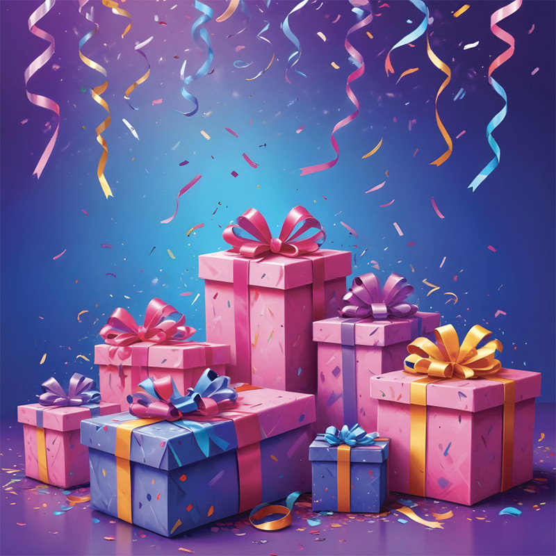 Visuel Caméléon® I-118 : Anniversaires, Noël, calendrier de l'Avent, les boîtes Caméléon « Évènements et Fêtes » I-118 pour vos clients, toujours une occasion de goûter vos chocolats.