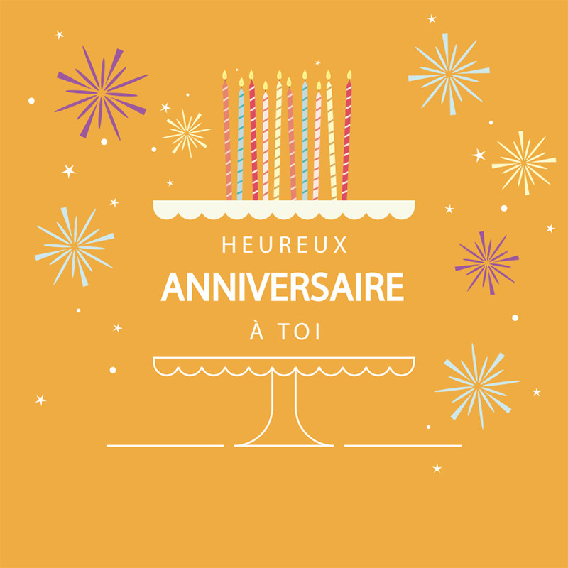 Visuel Caméléon® I-121 : Anniversaire et remerciements, les boîtes Caméléon « Évènements et Fêtes » I-121 pour vos clients, toujours une occasion de goûter vos chocolats.
