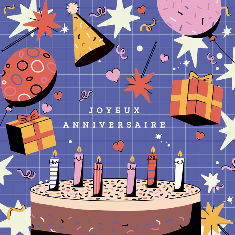 Visuel Caméléon® I-128 : Anniversaires, nouvelle année, les boîtes Caméléon « Évènements et Fêtes » I-128 pour vos clients, toujours une occasion de goûter vos chocolats.