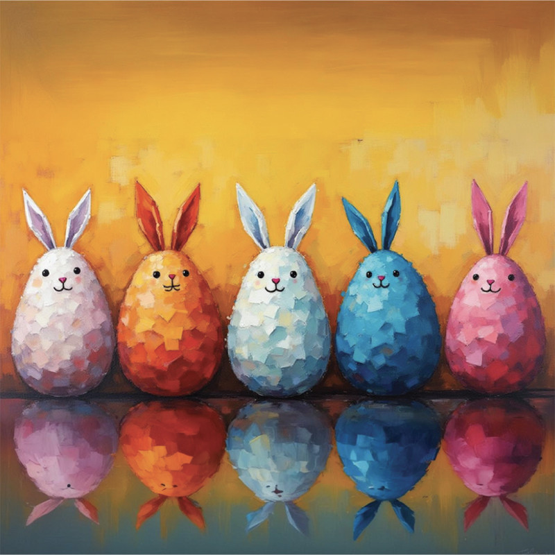 Visuel Caméléon® I-143 : Pâques, 1er Mai, remerciements, les boîtes Caméléon « Évènements et Fêtes » I-143 pour vos clients, toujours une occasion de goûter vos chocolats.