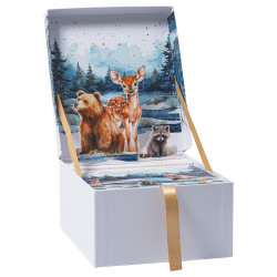 Calendrier de l'Avent Hamlet "Matin d'Hiver" - Packaging chocolatiers
