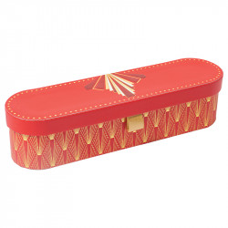 Plumier "Holly" - Packaging de Noël pour macarons - Embaline