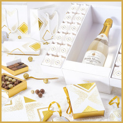 Kit vitrine "Apogée" - Packagings de Noël pour une vitrine clé en main