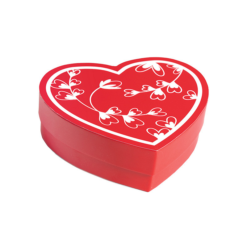 Boîte Cœur "Coup de Foudre" : Élégante boîte en forme de cœur au design "Coup de Foudre", idéale pour présenter vos créations chocolatées lors de la Saint-Valentin ou d’occasions spéciales.