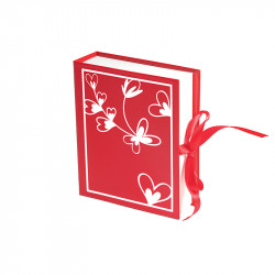 Carnet "Coup de Foudre" - Packaging luxe pour chocolats de St-Valentin