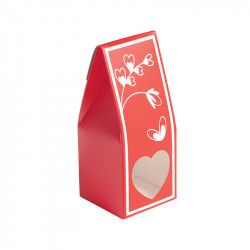 Étui avec fenêtre "Coup de Foudre" - Packaging luxe pour St-Valentin