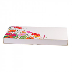 Anémone "Prairie" Photo numéro 5 : Packaging de la collection "Prairie" avec 6 espaces de rangement pour petits œufs, bonbons de chocolat, pâtes de fruits, pralines sphères ou barres de chocolat.
