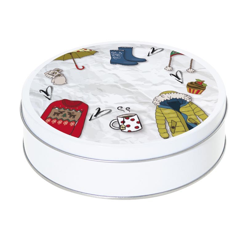 Boîte ronde métallique Caméléon B-13 - Les accessoires de l'hiver Boîte ronde métallique Caméléon B-13 - Les accessoires de l'hiver