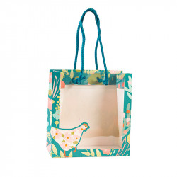 Sac Maxivision "Douceur Printanière" Photo numéro 2 : Sac Maxivision de la collection "Douceur Printanière" avec face transparente, idéal pour présenter et transporter vos moulages. Très attractif pour boutiques.