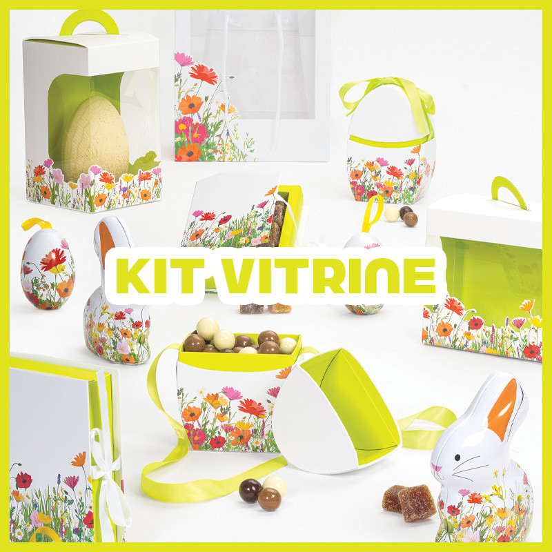 "Prairie" - Kit Vitrine : En achetant ce Kit, vous retrouvez tous les produits de la collection "Prairie" à un prix avantageux et en petites quantités.