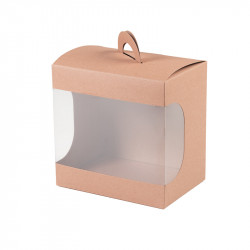 Packaging Kraft pour Poule en chocolat pour Pâques - Embaline 2027