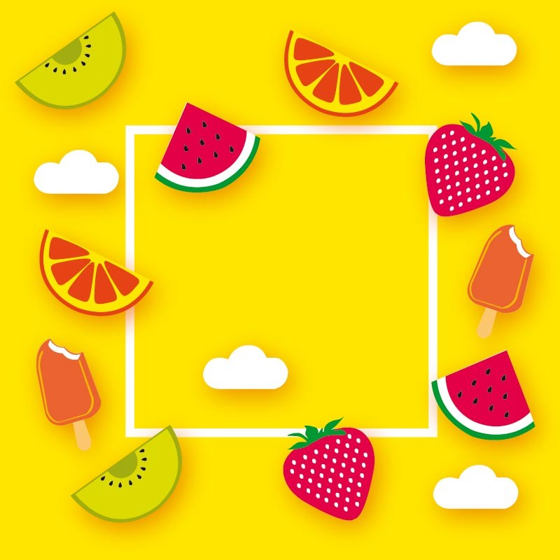 Carte Caméléon D-13 | Les rafraîchissements de l'été, glaces, fruits Carte Caméléon D-13 | Les rafraîchissements de l'été, glaces, fruits
