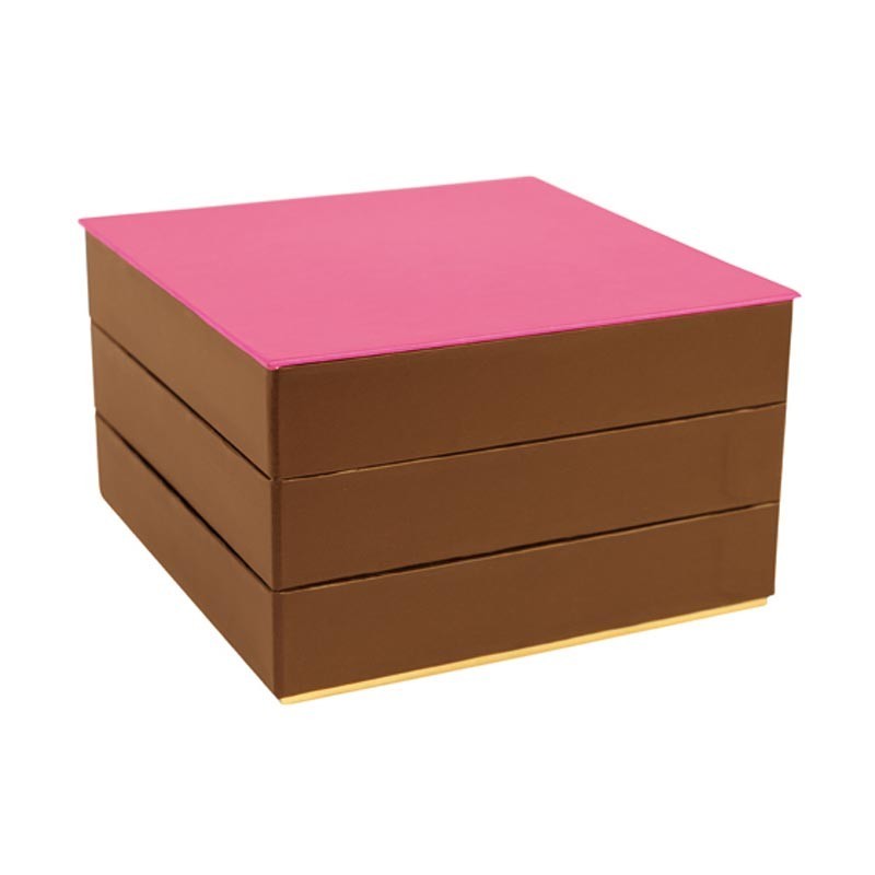 Boîte empilable Fuchsia Boîte empilable Fuchsia