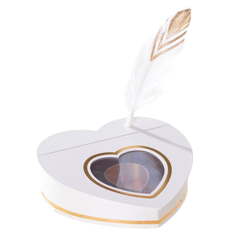 Coffret écritoire plume - Packaging de luxe pour chocolatiers exigents - Avec accessoire stylo "plume" Coffret écritoire plume - Packaging de luxe pour chocolatiers exigents - Avec accessoire stylo "plume"