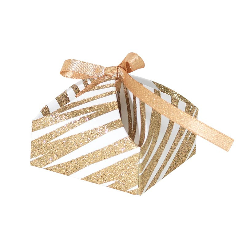Packaging alimentaire de luxe, petit contenant - Victorine Granity White and Gold Packaging alimentaire de luxe, petit contenant - Victorine Granity White and Gold