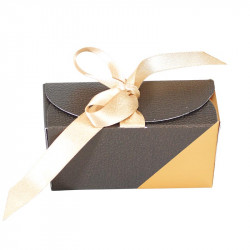 Packaging de luxe pour chocolatiers exigeants - Ballotin Ruban Écrin
