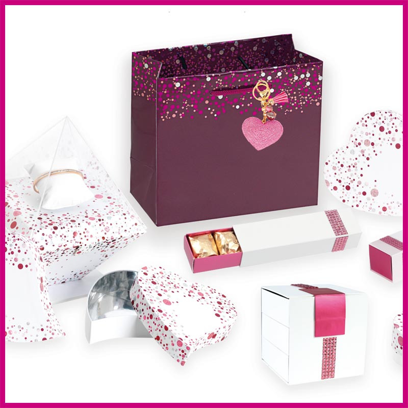 Kit Diamant - Ensemble de packagings pour chocolats - Fête des mères ! Kit Diamant - Ensemble de packagings pour chocolats - Fête des mères !