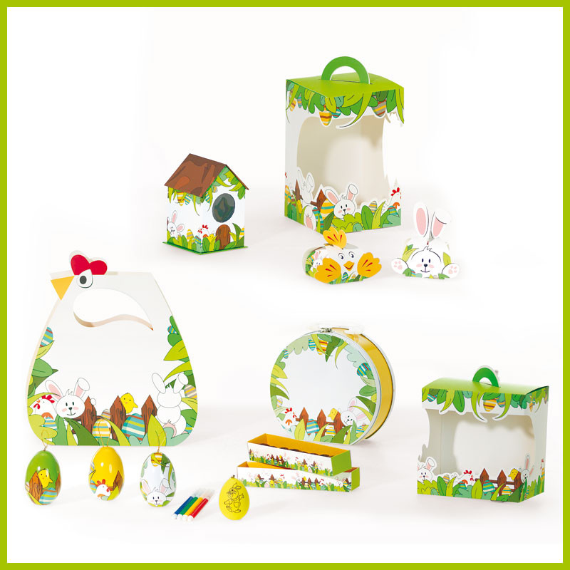 Kit Cache Cache - Gamme de Packagings de Pâques Luxe pour chocolatier Kit Cache Cache - Gamme de Packagings de Pâques Luxe pour chocolatier