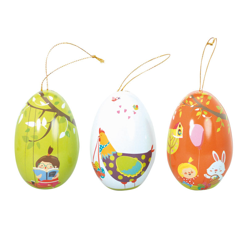 Petits Œufs Métalliques "Les Bambinos" - Packagings chocolats Pâques Petits Œufs Métalliques "Les Bambinos" - Packagings chocolats Pâques