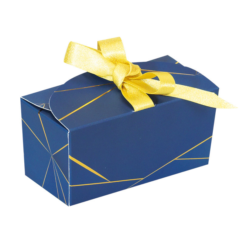 Packaging de luxe pour chocolatiers - Ballotin Ruban Géométrika