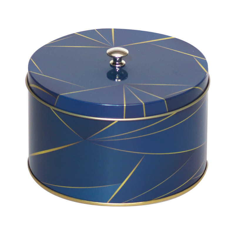 Louison Géométrika - Boîte métallique pour artisans macaroniers Louison Géométrika - Boîte métallique pour artisans macaroniers