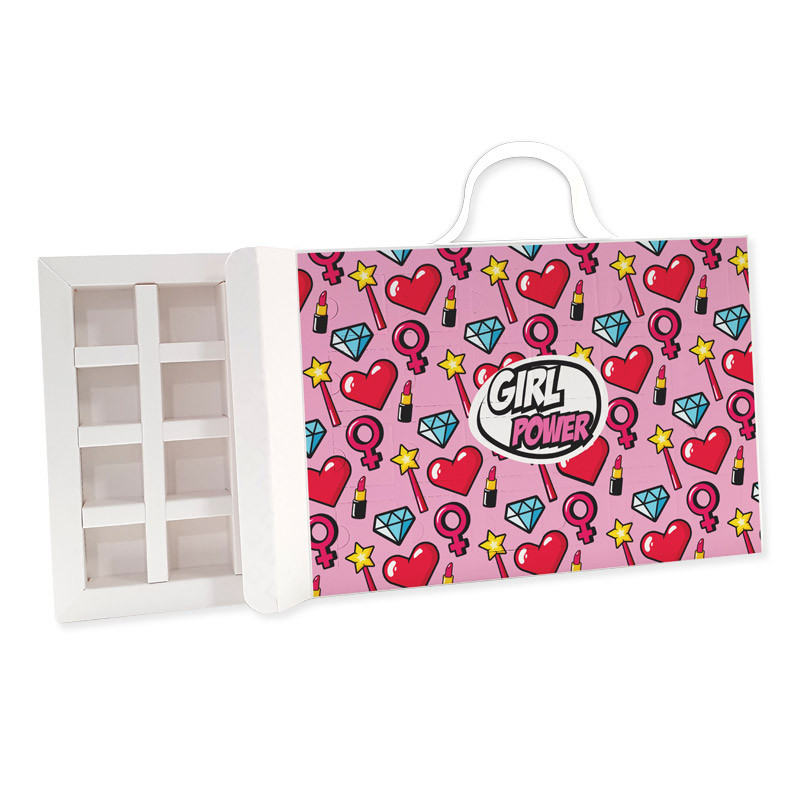 Valisette Caméléon Imprimée - Le coffret qui évolue selon vos envies ! I59 - Girl Power ! Valisette Caméléon Imprimée - Le coffret qui évolue selon vos envies ! I59 - Girl Power !
