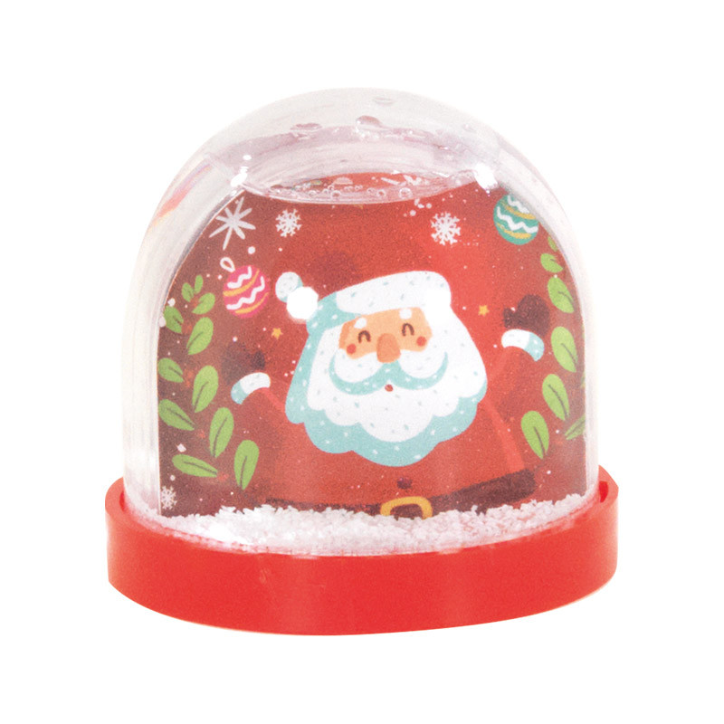 Boule à Neige "Magique" - Illustration Père-Noël (interchangeable)